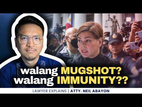 VP SARA WARRANT OF ARREST—Pwede ba Siyang ARESTUHIN? LEGAL na WALANG MUGSHOT? #AttorNEIL