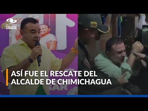 Rescatan al alcalde de Chimichagua, Cesar, tras secuestro en Soacha: así fue el operativo del Gaula