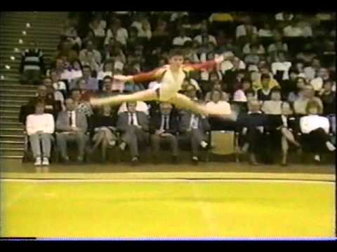 Maria Neculita - 1989 Cottbus International EF - Floor Exercise