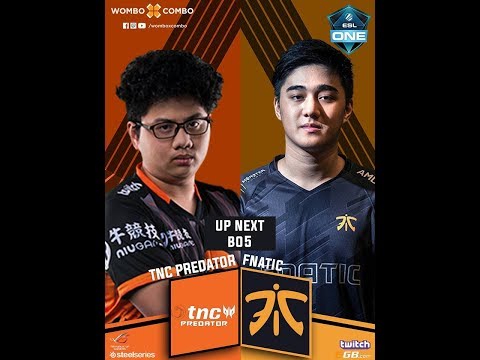 TNC-Predator vs Fnatic Game 5 Part 1 l ESL One Birmingham 2018 SEA | Finals (BO5)