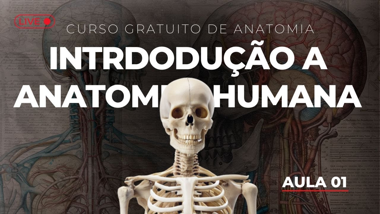 AO VIVO - AULA 01: INTRODUÇÃO A ANATOMIA HUMANA