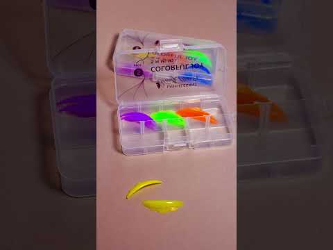 BEAUTY MASTER Валики для ламінування вій округлі Colorful joy, 5 пар