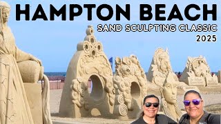 25TH ANNUAL HAMPTON BEACH SAND SCULPTING CLASSIC | PROFESSIONAL SAND SCULPTING COMP WINNERS REVEALED