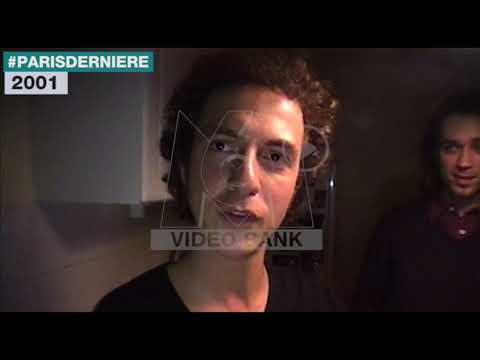 Extrait archives M6 Video Bank // Calogero - Paris Dernière (2001)