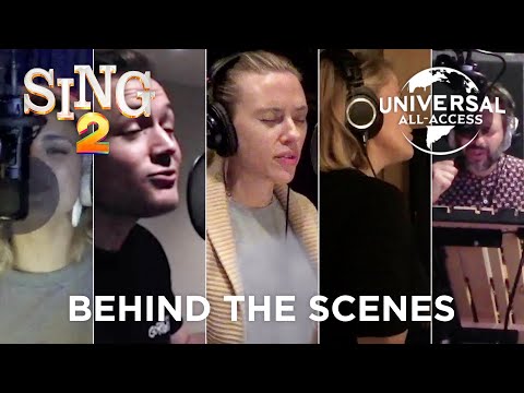 Sing 2 | Recording The "Out Of This World" Song | Behind The Scenes
