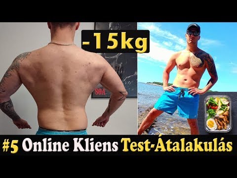 12 hetes súlycsökkenési átalakulások