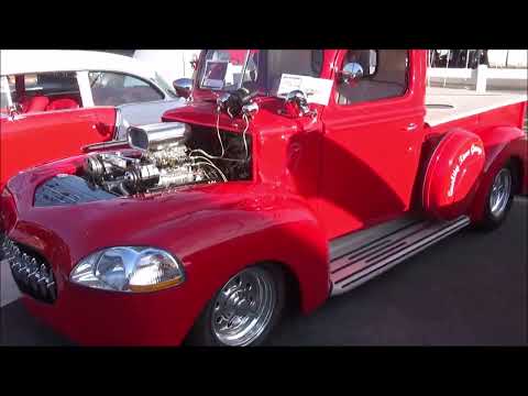 Thumbnail for 1948 Ford 406 Blown Chevy Small Block Custom Street Rod Truck Dreamgoatinc Video Cars