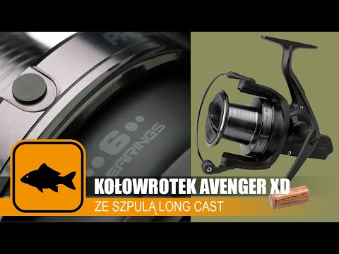 Kołowrotek Prologic Avenger Xd 8000 Fd 5+1bb Incl Graph Spare Spool film wideo