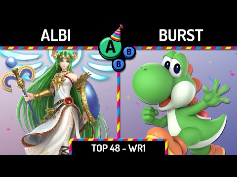 HABBY Belated | albi (Palutena) vs Burst (Yoshi) | Top 48 - WR1 | SSBU Smash Ultimate REUPLOAD