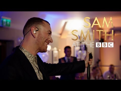 Sam Smith surprises brides at their wedding! (At The BBC)