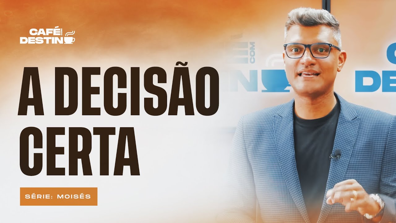 O que fazer quando Deus diz não? | Série Moisés | Café com Destino