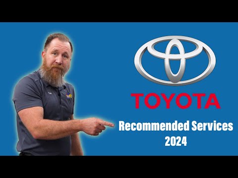 What I Service on My Toyotas