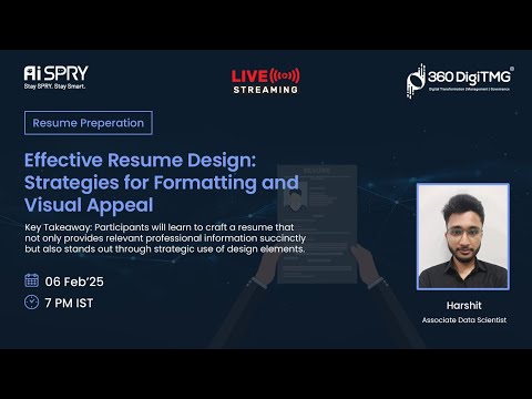 Resume Building 15th February 360DigiTMG