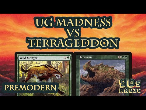 UG Madness vs Terravore Armageddon [MTG Premodern]