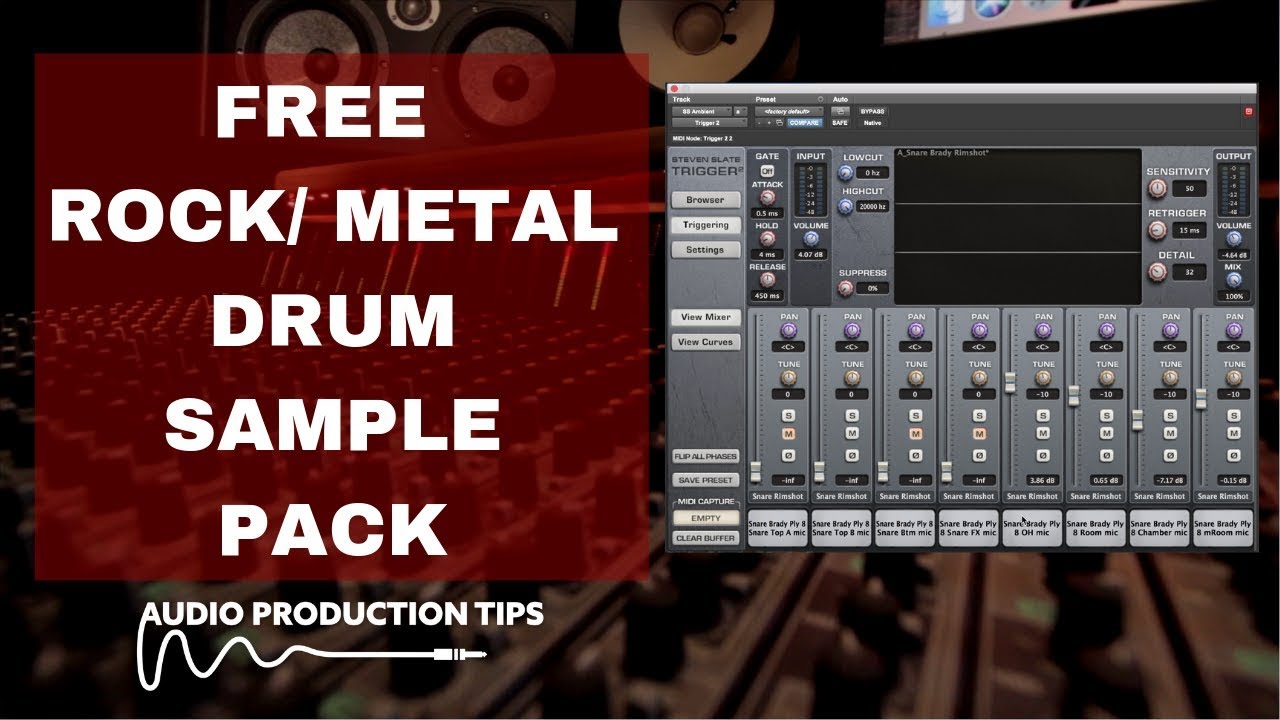 Free Drum Samples Pack