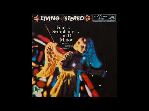 Franck  Symphony In D Minor / Munch, Boston Symphony ‎(RCA Victor Red Seal ‎LSC 2131)1958 LP