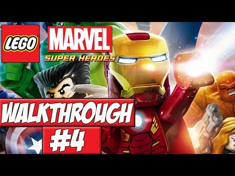 LEGO Marvel Super Heroes Walkthrough Ep.4 w/Angel - Hawkeye And Black Widow!