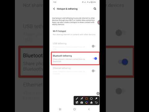 Bluetooth tethering on kese kare | blutooth tethering on kaise करे #shortsfeed #shorts #short
