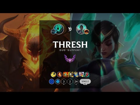Thresh Support vs Karma - EUW Master Patch 12.14
