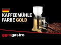 Commercial Coffee Grinder - Gold - 2kg - 356 Watt - 77dB