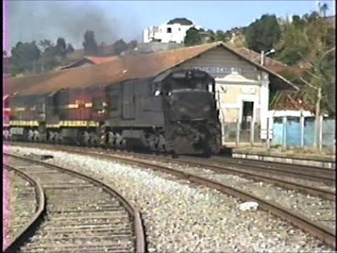 Trem minério vazio Antonio Carlos MG U23 1996