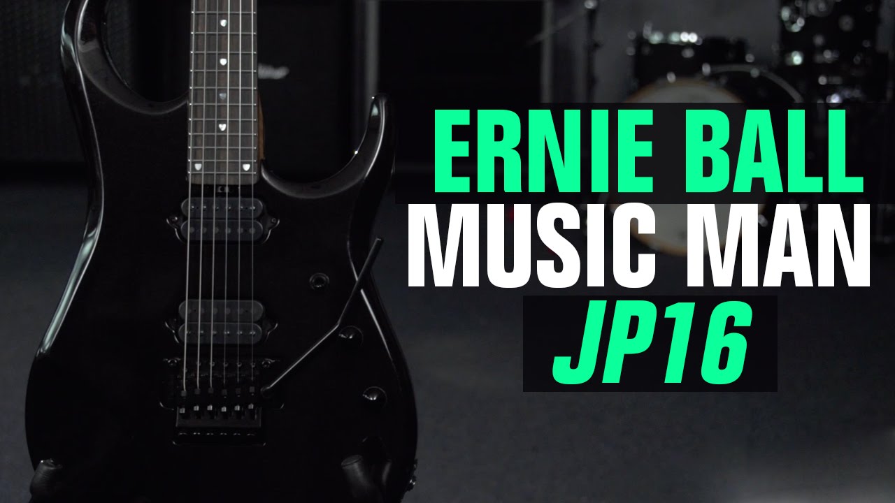 Ernie Ball Music Man JP16 John Petrucci Signature Guitar - YouTube