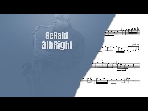 "So Very Hard To Go" - The Cannonball Band feat. Gerald Albright - 🎷 Tenor Sax Transcription 🎷