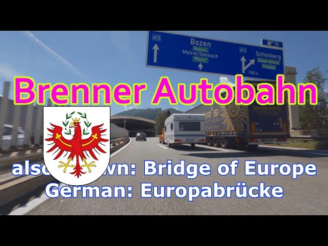 Österreich - Italien : Brennerautobahn