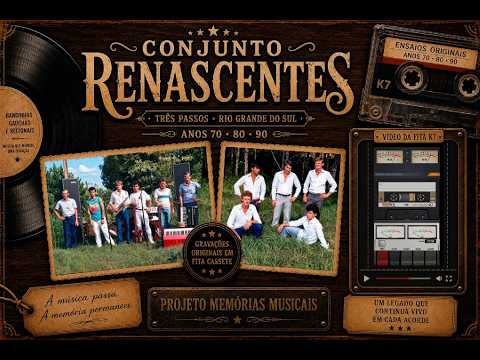 Conjunto Renascentes | Faixa 01 | Gravação Original em Fita K7 | Três Passos RS | Anos 70, 80 e 90