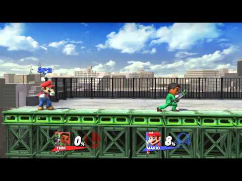 Smash 4 - Quick BReverse Fakeout - Mii Gunner