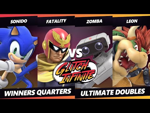 Glitch Infinite Winners Quarters - Sonido & Fatality Vs. Zomba & LeoN - SSBU Ultimate Tournament