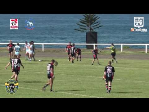 2017 Group 7 Rugby league U18's Highlights - Kiama Knights Vs Milton-Ulladulla Bulldogs