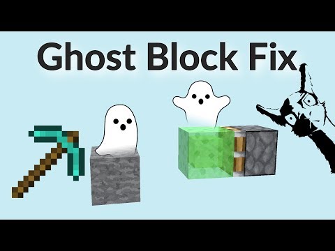 Ghost Blocks GONE for Minecraft 1.12 [bugfix] (feat. Llamas)