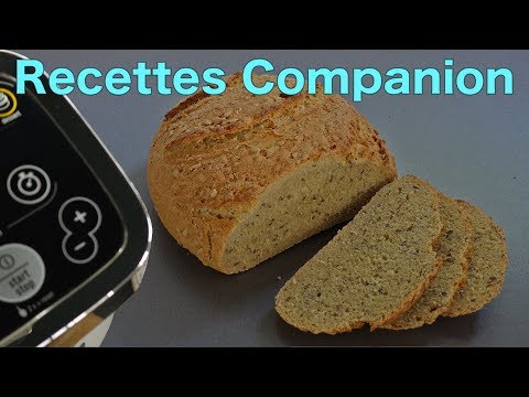 Pain au maïs et seigle - Brice RC Recettes Companion