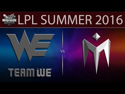 [LoL Highlights] WE vs IM Game 1 | LPL Summer 2016 (02.06.2016) - Team WE vs I May