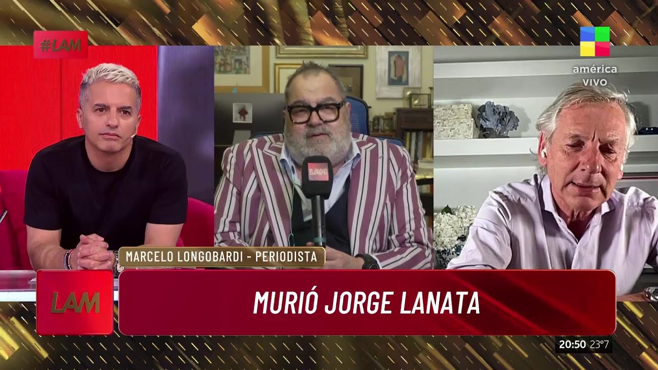 ⚫ Murió Jorge Lanata: El recuerdo de MARCELO LONGOBARDI