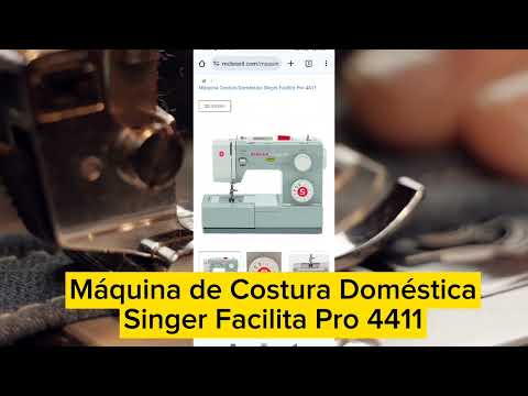 Máquina Costura Doméstica Singer Facilita Pro 441- mcbrasil.com