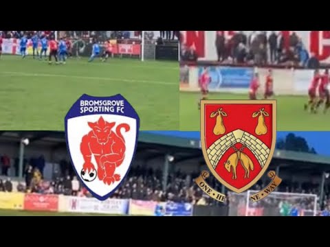Local derby!! Come on Rovers! Bromsgrove Sporting (Rovers) 1-0 Stourbridge 🔥