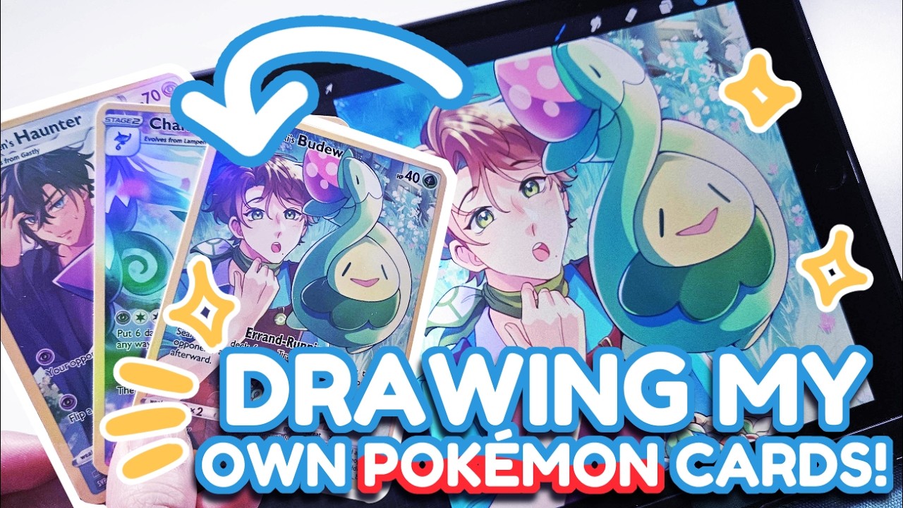 Making my own POKÉMON Cards!