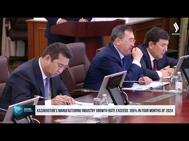 За 4 месяца 2024 года рост обрабатывающей промышленности превысил 105%