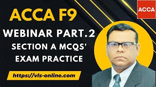 ACCA FM (F9) - Webinar P.2 | Section A Mcqs