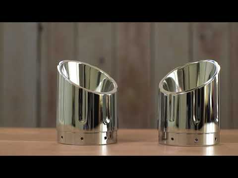 Six Shooter Exhaust Tips in Matte Black, Pair - Image 1 of 6 - Product Video