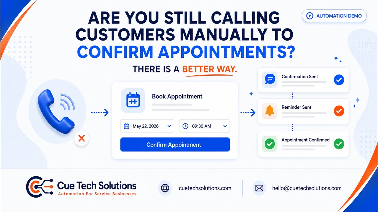 Cue Tech Solutions demo video thumbnail