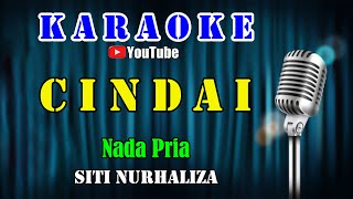 Download lagu CINDAI - Siti Nurhaliza [ KARAOKE DENDANG MELAYU ] Nada Pria mp3