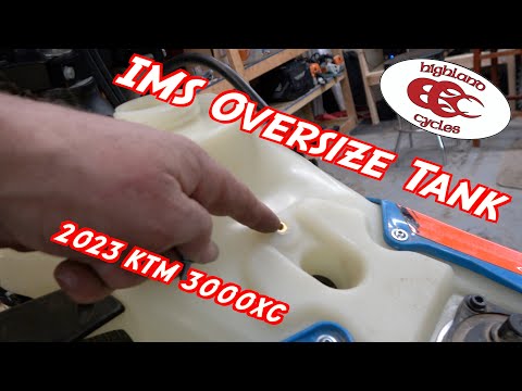 2023 KTM 300XC IMS Tank Install | Oversize Tank | Highland Cycles