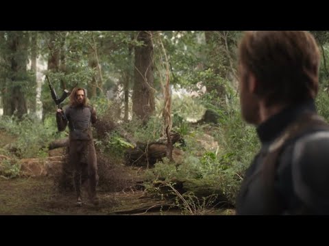 Avengers: Infinity War - Bucky / Winter Soldier turns into dust - Sebastian Stan