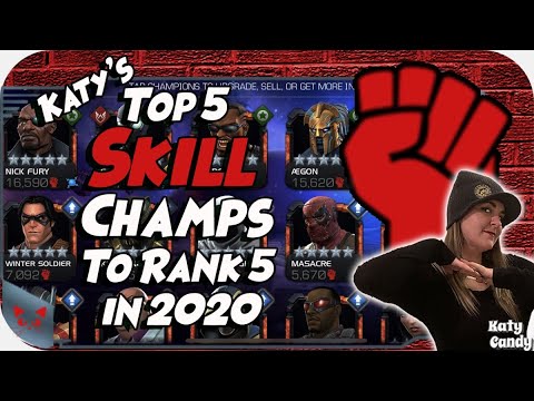 MCOC Top 5 Skill Champs to Rank Up in 2020 | Marvel Contest of Champions