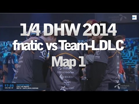 DreamHack Winter 2014 CS:GO : Team-LDLC vs Fnatic MAP 1
