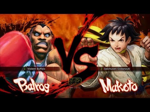 SSF4AE 2014 - Balrog (ma-19) Vs Makoto (show_to)