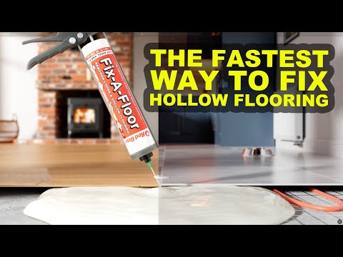 How to Fix Loose or Hollow Flooring Fast and Easy with Fix-A-Floor's Award Winning Repair Adhesive